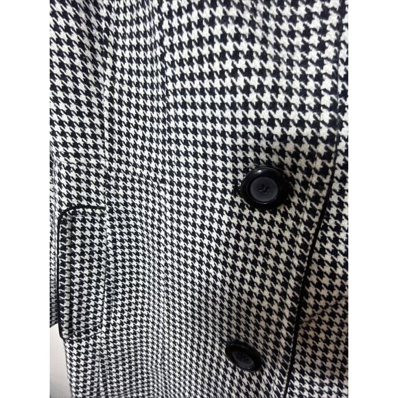 apt 9 Houndstooth Wool Women’s M Coat - Picture 4 of 15